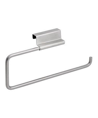 interdesign stainless steel over the cabinet paper towel holder|InterDesign Forma Over.